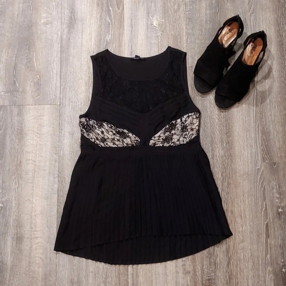 American Eagle Black Lace Dress Tank - Picture 1 of 3